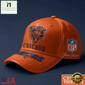 NFL Chicago Bears Football Team Personalized All Over Print Cap