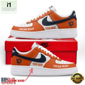 NFL Chicago Bears Limited Edition Personalized Air Force 1 Shoes Sneaker