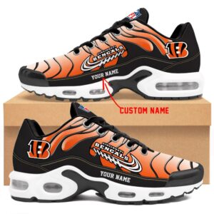 NFL Cincinnati Bengals Personalized Limited Edition Air Max Plus Shoes Sneaker
