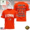 NFL Cleveland Browns Football Team Fire Dept Design T Shirt