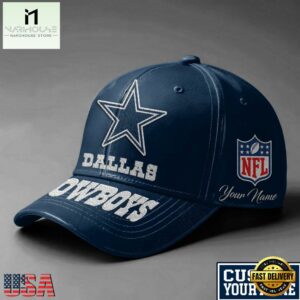 NFL Dallas Cowboys Football Team Personalized All Over Print Cap