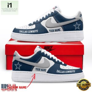 NFL Dallas Cowboys Limited Edition Personalized Air Force 1 Shoes Sneaker