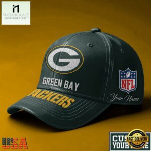 NFL Green Bay Packers Football Team Personalized All Over Print Cap