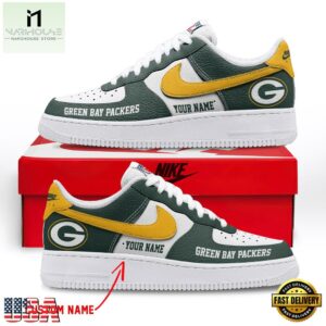 NFL Green Bay Packers Limited Edition Personalized Air Force 1 Shoes Sneaker