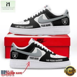 NFL Las Vegas Raiders Limited Edition Personalized Air Force 1 Shoes Sneaker