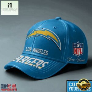 NFL Los Angeles Chargers Football Team Personalized All Over Print Cap