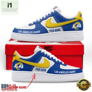 NFL Los Angeles Rams Limited Edition Personalized Air Force 1 Shoes Sneaker