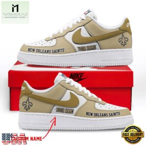 NFL New Orleans Saints Limited Edition Personalized Air Force 1 Shoes Sneaker