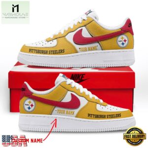 NFL Pittsburgh Steelers Limited Edition Personalized Air Force 1 Shoes Sneaker