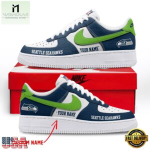 NFL Seattle Seahawks Limited Edition Personalized Air Force 1 Shoes Sneaker