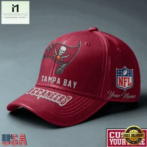 NFL Tampa Bay Buccaneers Football Team Personalized All Over Print Cap