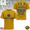 Notre Dame Fighting Irish Teacher Pride 2025 Unisex 3D Shirt
