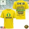 Oregon Ducks Teacher Pride 2025 Unisex 3D Shirt