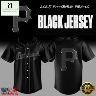 Pittsburgh Pirates MLB Back In Black Baseball Jersey For Fans