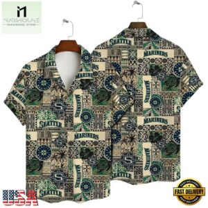 Seattle Mariners Aloha Waves Summer Hawaiian Shirt