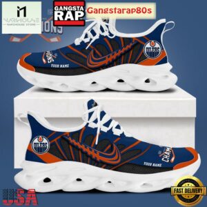 Stanley Cup 2025 Champions Edmonton Oilers Custom Max Soul Shoes