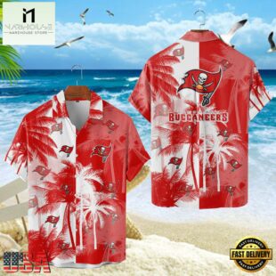 Tampa Bay Buccaneers Hawaiian Shirt, NFL Resort wear