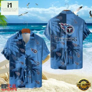 Tennessee Titans Hawaiian Shirt, NFL Resort wear