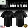 Toledo Mud Hens MLB Back In Black Baseball Jersey For Fans