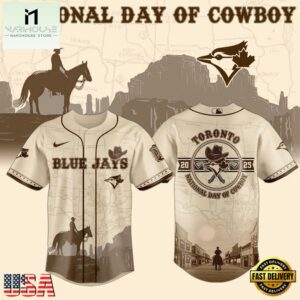 Toronto Blue Jays MLB x National Day Of Cowboy Baseball Jersey For Fans