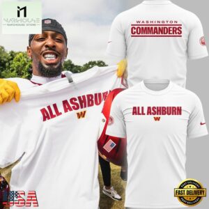2025 All Ashburn Washington Commanders T Shirt