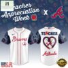 Atlanta Braves MLB X Teacher Appreciation Week Baseball Jersey Shirt