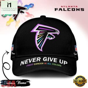 Atlanta Falcons Never Give Up Fight Cancer In All Colors Classic Cap