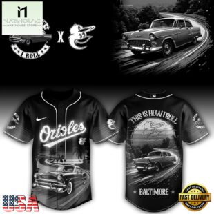 Baltimore Orioles MLB x Classic Car Pride Baseball Jersey For Fans