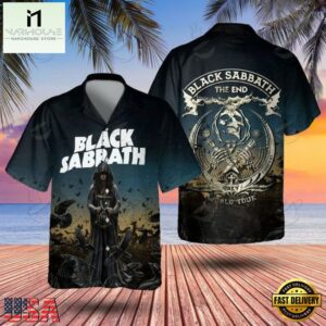 Black Sabbath The End World Tour Hawaiian Shirt