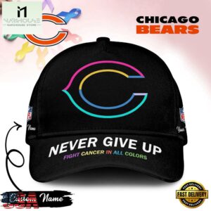 Chicago Bears Never Give Up Fight Cancer In All Colors Classic Cap