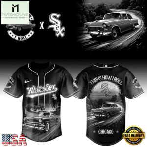 Chicago White Sox MLB x Classic Car Pride Baseball Jersey For Fans