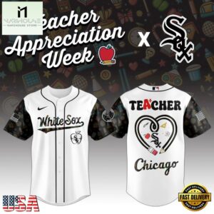 Chicago White Sox MLB X Teacher Appreciation Week Baseball Jersey Shirt