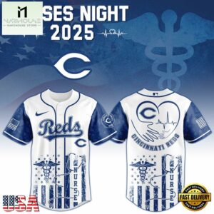 Cincinnati Reds MLB x Nurses Baseball Jersey Shirt