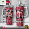 Custom Name NFL Tampa Bay Buccaneers Mickey Minnie Couple Tumbler 40Oz With Handle