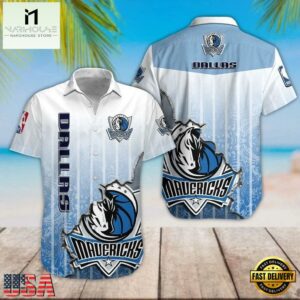 Dallas Mavericks Classic Fade Summer Hawaiian Shirt