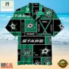 Dallas Stars Classic Logo Summer Hawaiian Shirt