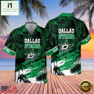 Dallas Stars Ocean Breeze Summer Hawaiian Shirt