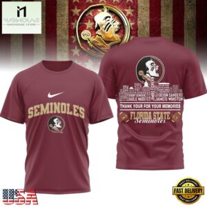 Florida State Seminoles Legends of the Game 3D Shirt