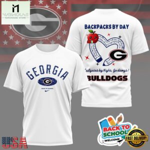 Georgia Bulldogs Welcome Back To School 3D Shirt