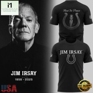Indianapolis Colts Big Man Jim Irsay Football Tribute 1959-2025 T Shirt