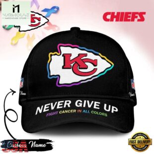 Kansas City Chiefs Never Give Up Fight Cancer In All Colors Classic Cap