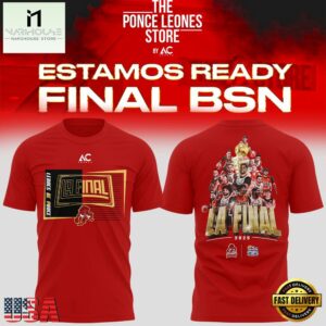 Leones de Ponce Finals BSN 2025 Basketball Red 3D Shirt