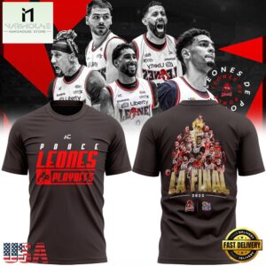 Leones de Ponce Finals BSN 2025 Basketball Team Graphic T Shirt