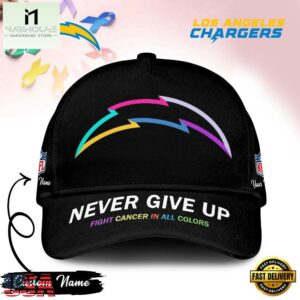 Los Angeles Chargers Never Give Up Fight Cancer In All Colors Classic Cap