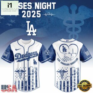 Los Angeles Dodgers MLB x Nurses Baseball Jersey Shirt