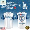 Los Angeles Dodgers MLB X Teacher Appreciation Week Baseball Jersey Shirt