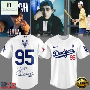 Los Angeles Dodgers x Tae-Hyung Signature Baseball Jersey