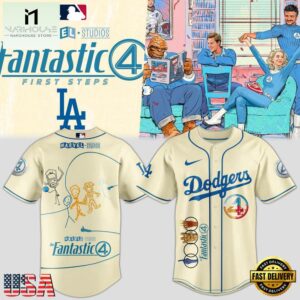 Los Angeles Dodgers x The Fantastic Four 2025 Baseball Jersey