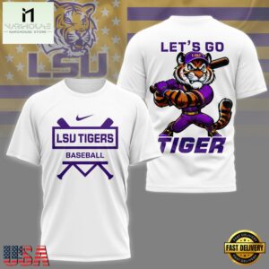 Lsu Tigers NCAA Baseball 3D Shirt