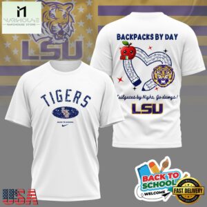 LSU Tigers Welcome Back To School 3D Shirt